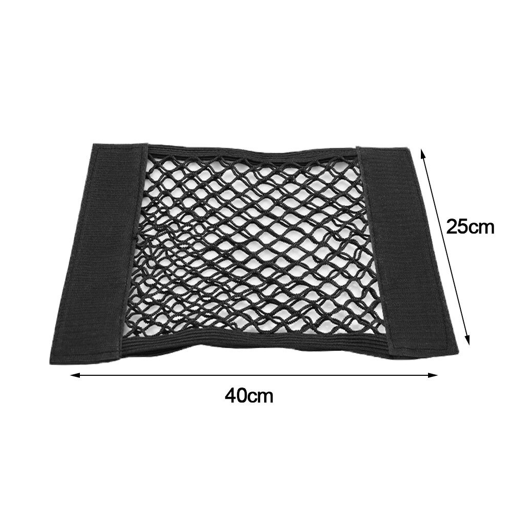 Auton sisäverkot 1pc auton tavaratilan matkatavaraverkko järjestäjä istuimen selkänojan joustava verkkoverkot automaattinen muotoilu säilytyslaukku tasku häkki: M