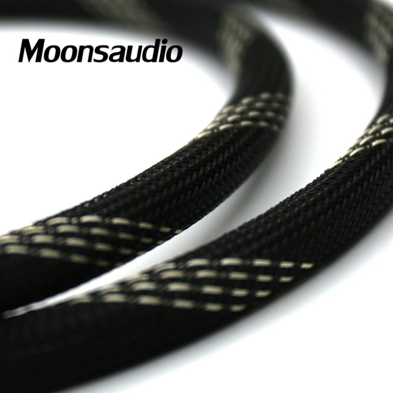 Moonsaudio Hi-end 4N OFC Pure copper EU version audio hifi power cable with P-079E/C-079 connector plug