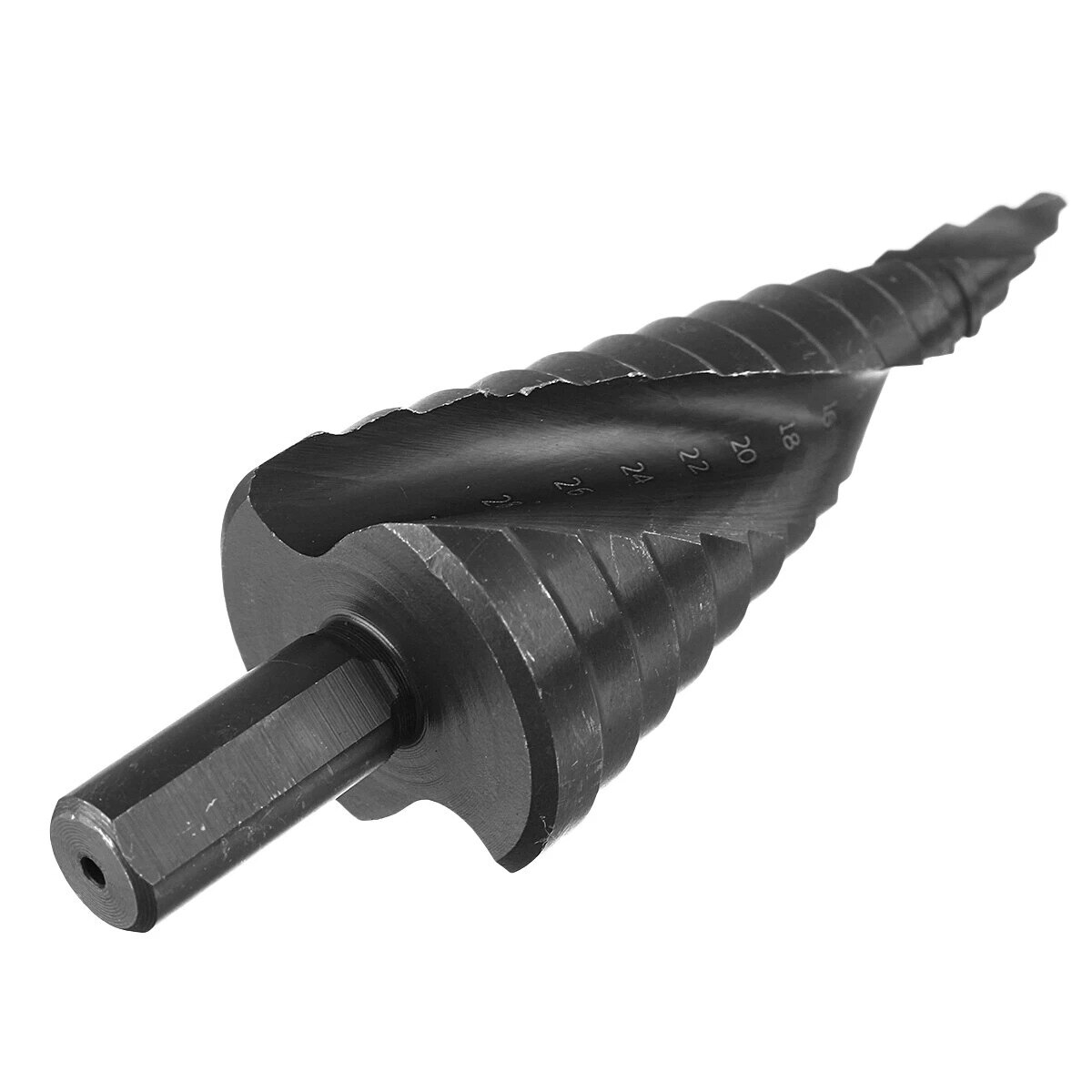 Metal Drills 4-12/20/32mm HSS Cobalt Step Cone Drill Bit Set Nitride Coated Wood Metal Hole Cutter Drill Spiral Groove Drill Bit