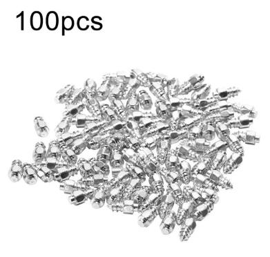 Winter 9mm 100Pcs Carbide Screw Tungsten Tire Studs Snow Spikes Anti-Slip Anti-ice for Bikes Motorcycles with Installation Tool: 100Pcs