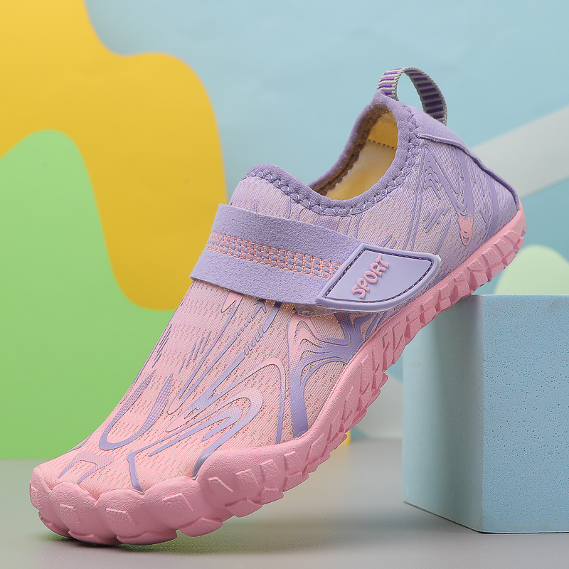 KID Students Barefoot Quick-Drying Beach Swimming Shoes Aqua Shoes Indoor Fitness Running Shoes Summer Water Shoes 29-38#