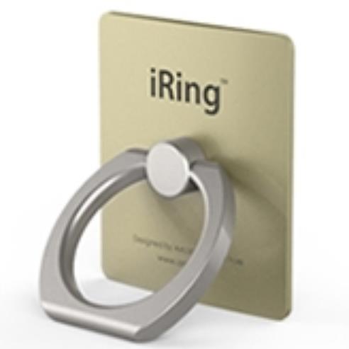 Iring Roterende Ring Standhouder Finger Ring Grip Houder Beugel Stand Accessoires Voor Iphone Samsung Huawei Xiaomi Ipad Tablet: Gold