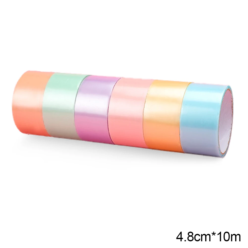 Tape Ball Klebebänder farbige Dekompression kleber Rollen DIY lustige Spielzeug Farb kugeln machen Washi bunte Maskierung Spielzeug Kleber: Lichtdurchlässig