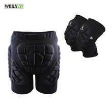 Udendørs sport beskyttende hoftepude knæbeskyttere ski skate skateboard snowboard beskyttelse modstand rulle polstrede shorts