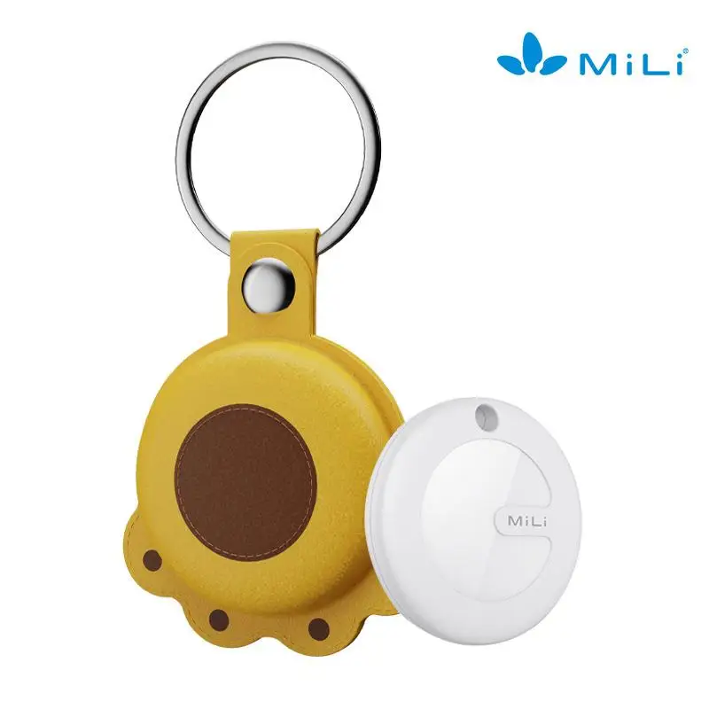 Mili MiTag Bluetooth Tracker Go For IOS System Buscador de artículos y funciona con Google encuentra mi dispositivo AirTag Nuevas llegadas en 2025: Gris