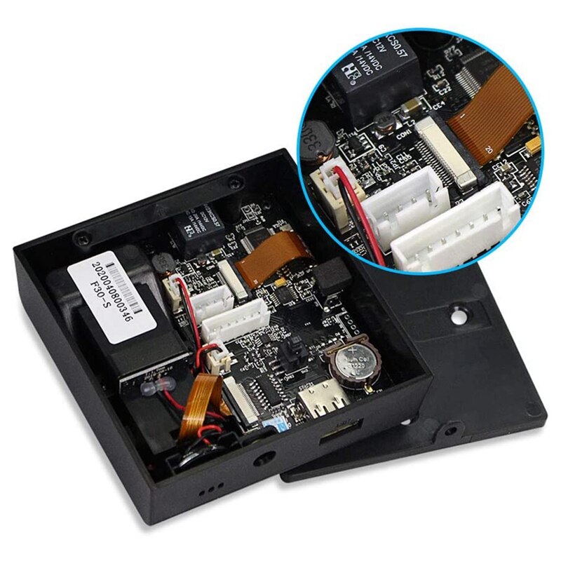 Intelligent Biometric Fingerprint Time Attendance Machine Check-in Device Access Control Keypad with RFID Key Fobs