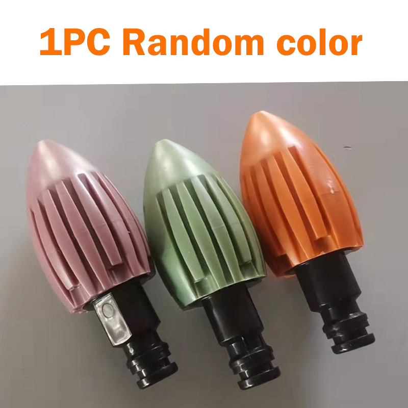 Home Sewer Pressure Washer Nozzle Clean Roof Drainage Pipe Flusher For Garden Hose Water Rocket Drain Pipe Cleaning Water Nozzle
