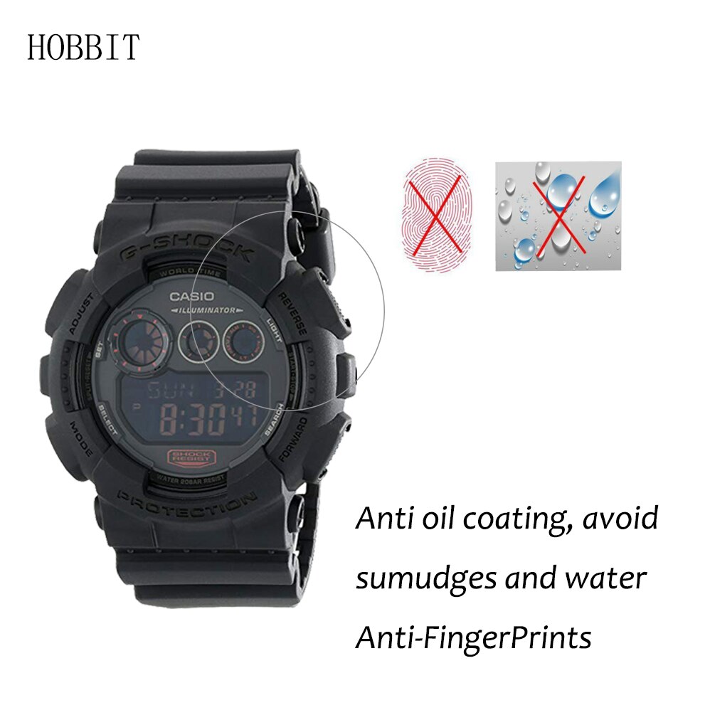 3Pcs Watch Screen Protector for Casio G-Shock GD100 GD-100 GD-120 GA-100 GA-100TS GA-100MB GA-100CM GD-120CM GD350 Watch Film