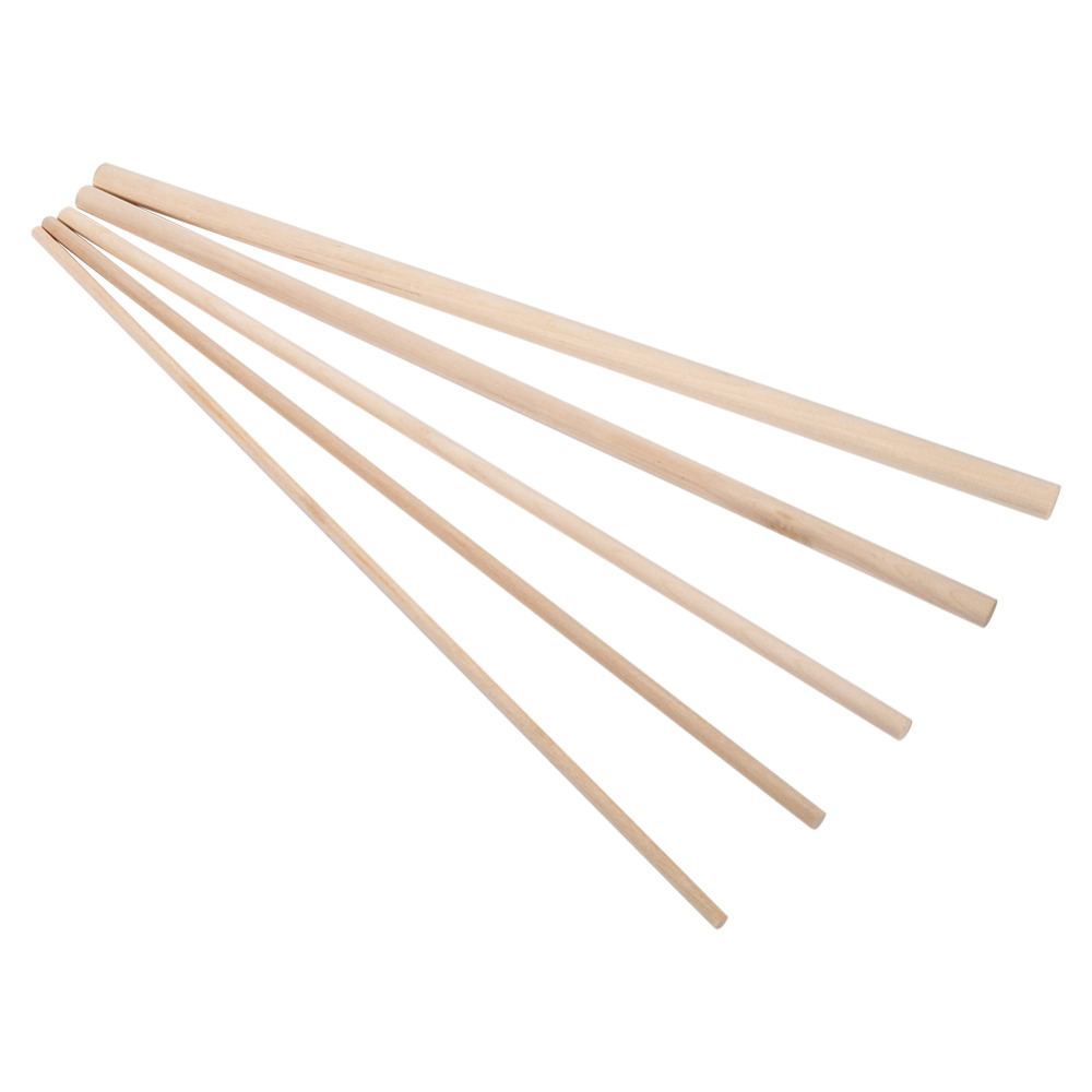 Palos de madera para manualidades, 10 piezas, 30cm de largo, pasadores, varillas, árboles dulces, herramienta de madera, 4mm-10mm