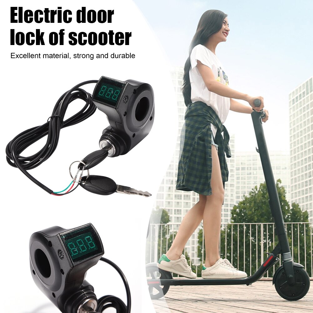 Llave Universal para interruptor de encendido de motocicleta, con cable para ATV, accesorios para Moto, interruptor de arranque, cerraduras de puerta: KUGOO M4 PRO