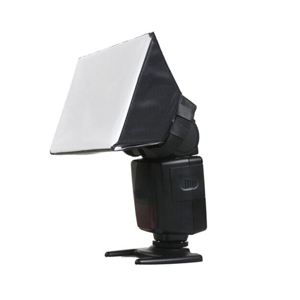 Draagbare Omni Bounce Softbox Kit Fotografie Flash Diffuser voor Canon Pentax DSLR Speedlite Flash