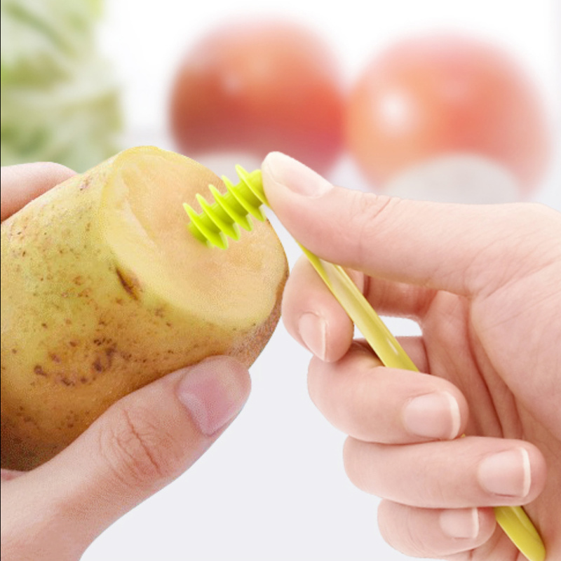 Magische Obst Kartoffel Spirale rollen Cutter Manuelle Rolle Französisch Braten Cutter, Der Twist Schredder Reibe Küche Gerät Kochen Werkzeug