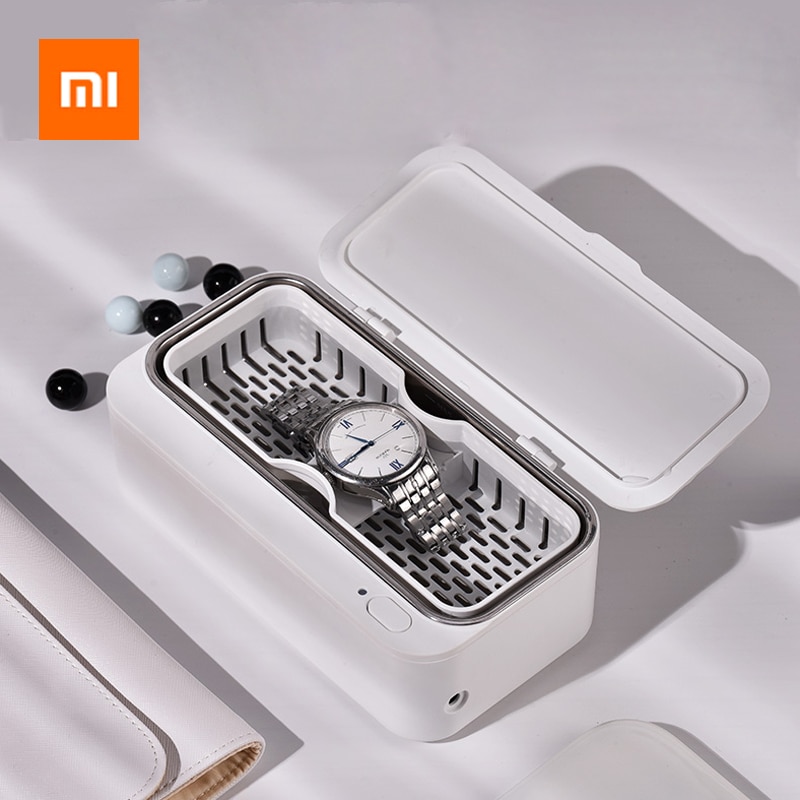 Xiaomi Youpin EraClean Ultrasonic Cleaner 45000Hz Jewelry Glasses Watch Dental Razor Brush Ultrasound Sonic Cleaning Tank
