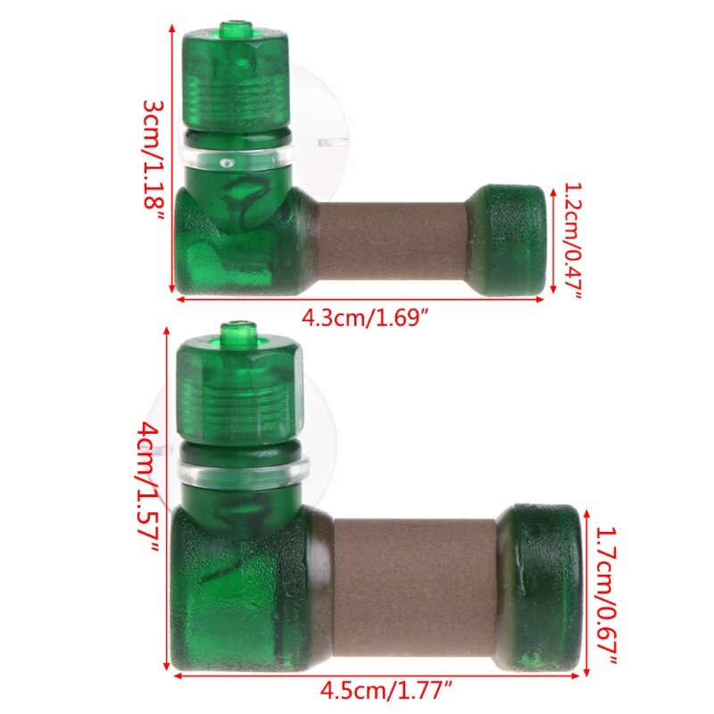 Aquarium  co2 atomiseurs diffusants système de dissolution du dioxyde de carbone pour plantes d'aquarium
