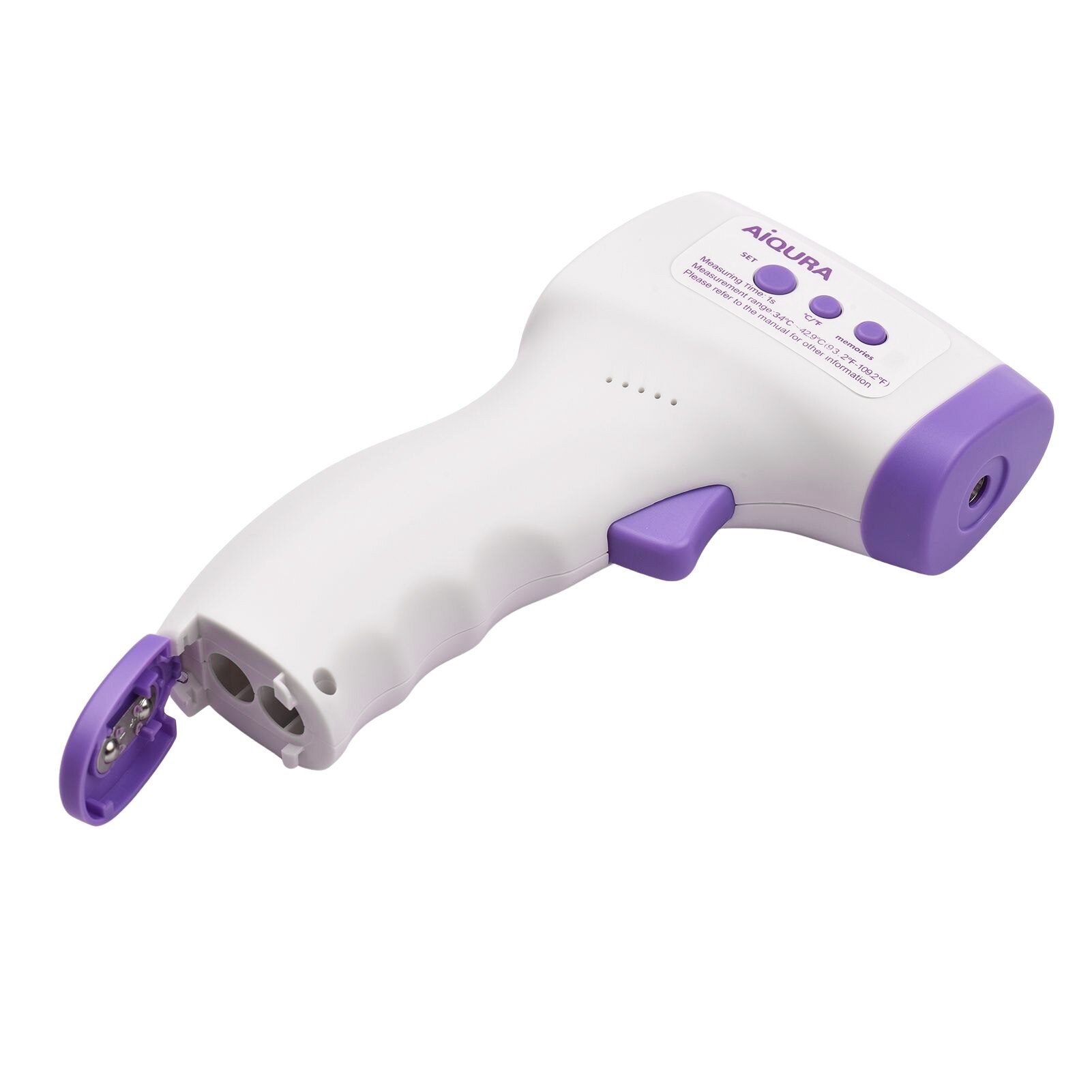 Digital Infrared Forehead Thermometer Body Temperature Measuring Gauge Fever Alarm °C/℉ Switchable Thermometer: Default Title