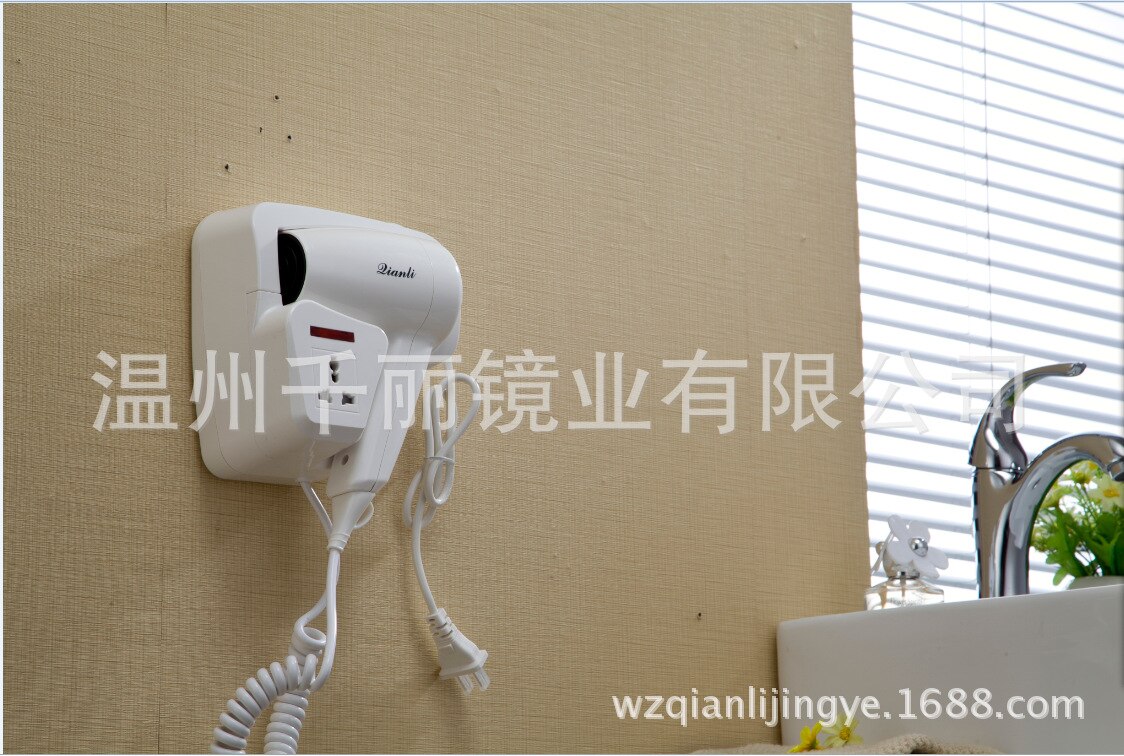 Factory direct wall-mounted hair dryer hotel hair dryer