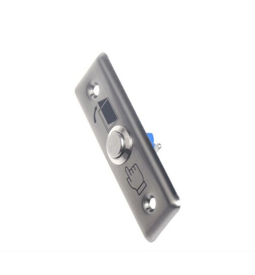 Rectangle Stainless Steel Exit Push Door Release Button Switch For Door Access Control