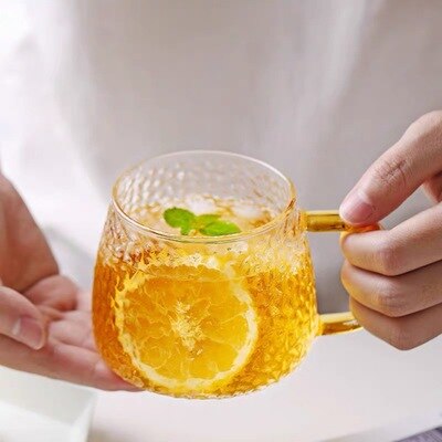 Transparent Glass Cup Teapot Coffee Juice Lemonade Jug Flower Tea Pot /Cold Water Pitcher Heat-proof Transparent Glass Teapot