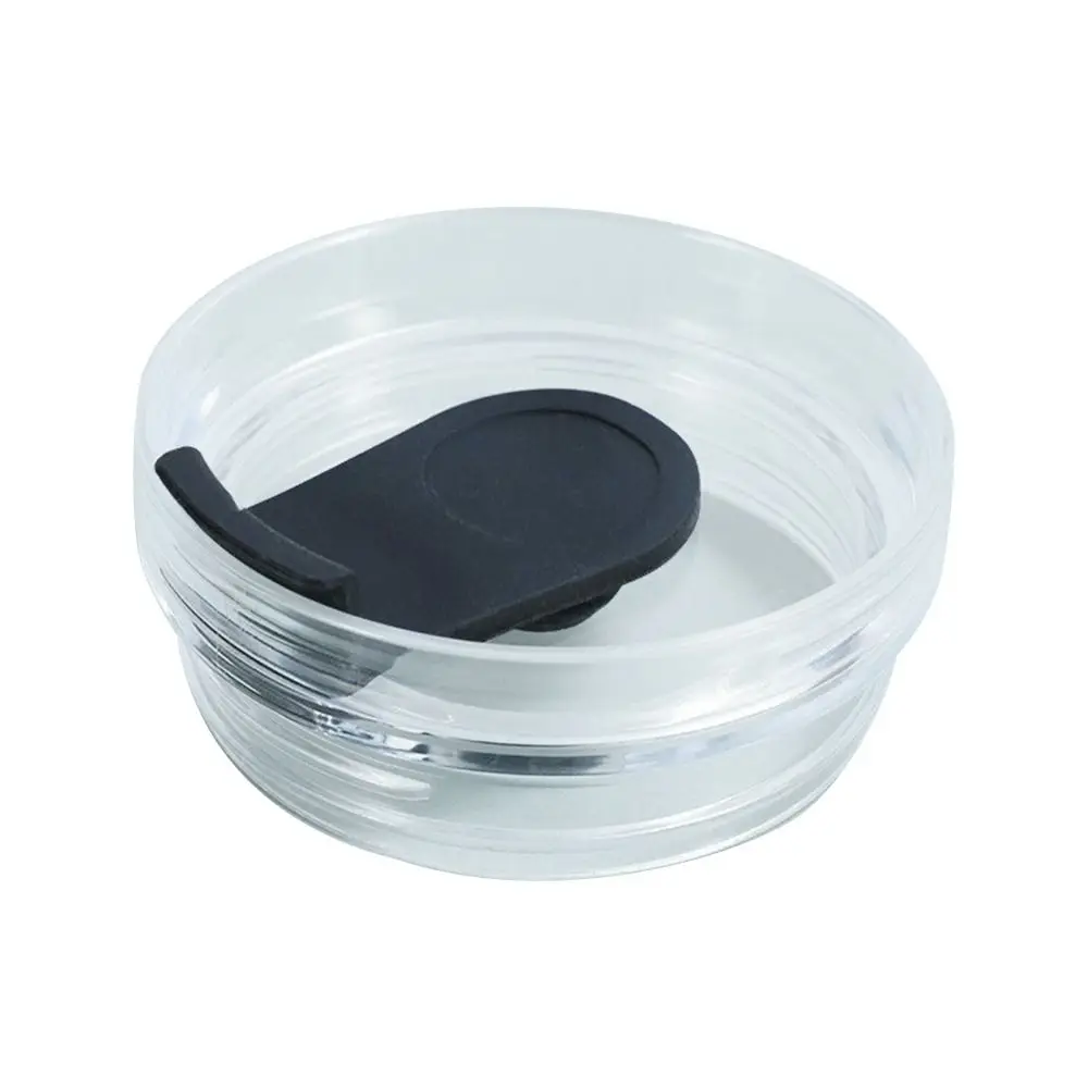 Tapas de plástico duraderas para taza de café, repuesto Multicolor, cubierta de botella de agua, reutilizable, tapa de frasco de taza de viaje, al aire libre: Borgoña