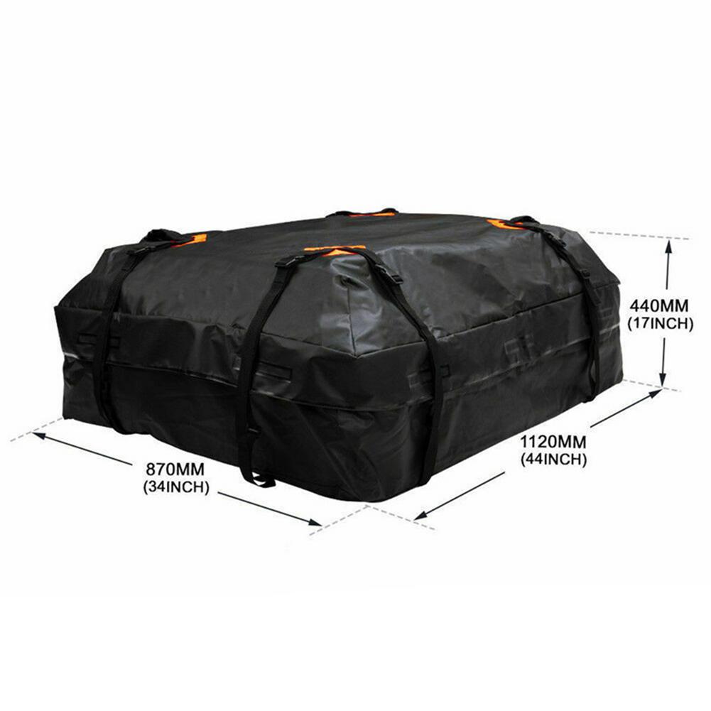 Universal Car Rack Roof Bags Cargo Carrier Waterproof Heavy Duty Outdoor Car Rooftop Storage Luggage Bag Trunk SUV Travel Bag