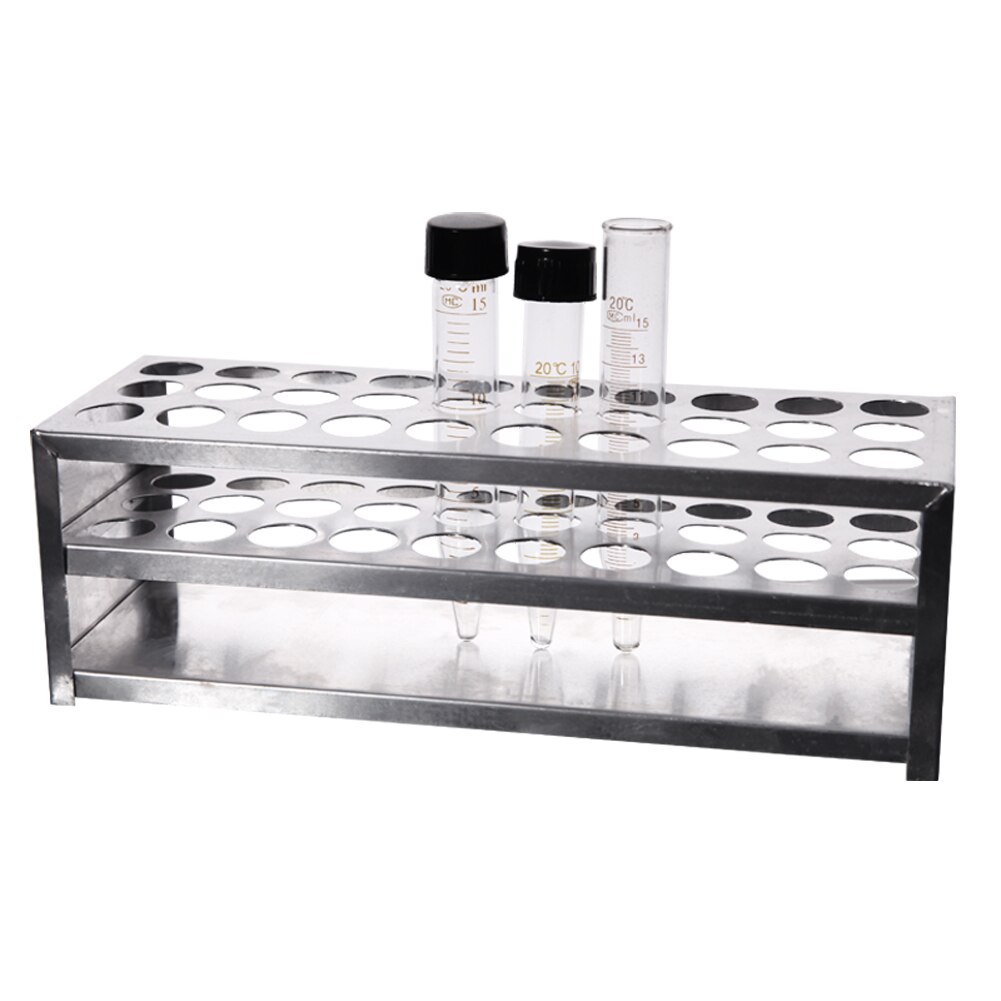 21.5mm 30 Hole Aluminum Test Tube Rack Multifunctional Laboratory Test Tube Holder