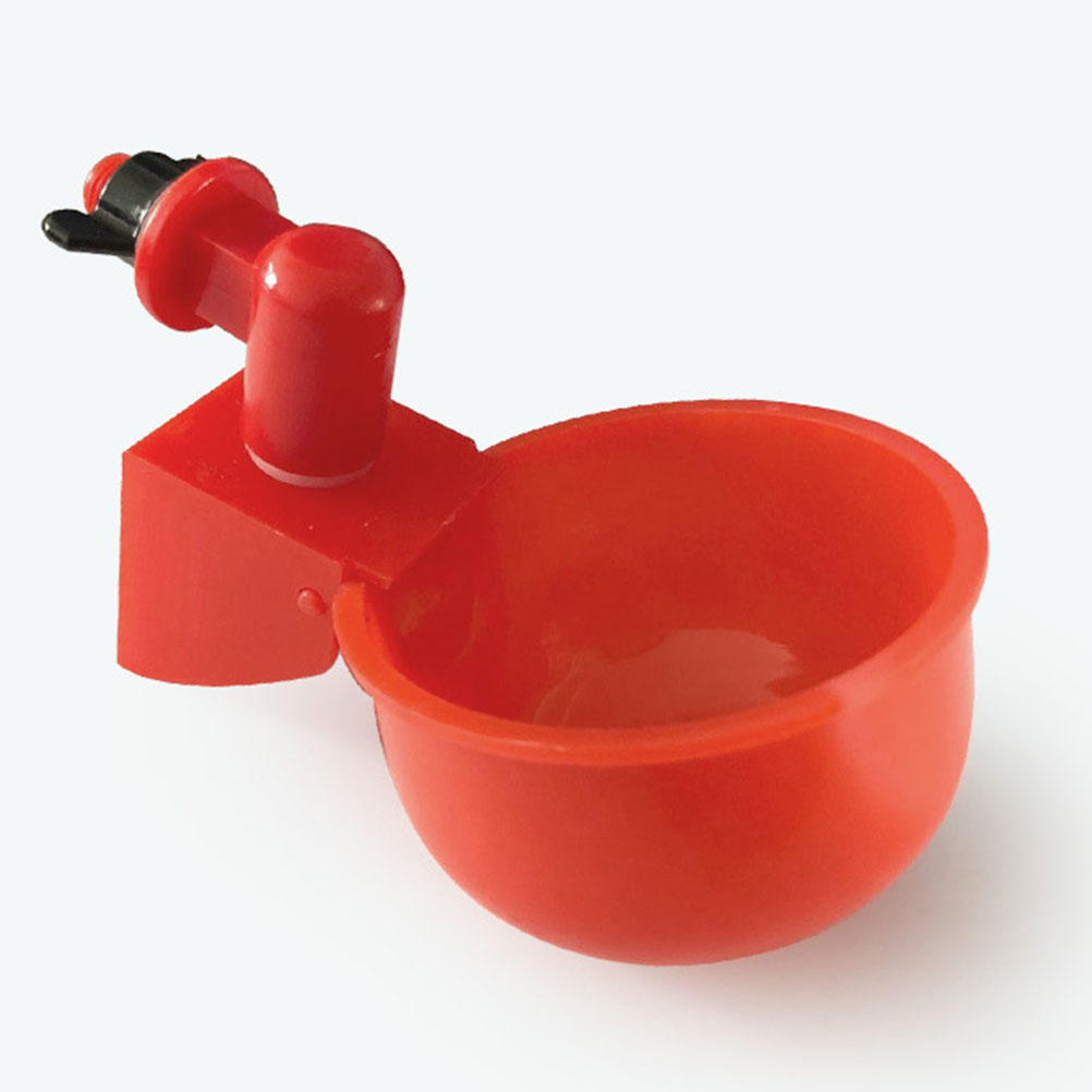 Bebederos automáticos de plástico para pollos, comederos de agua para palomas, 2 piezas