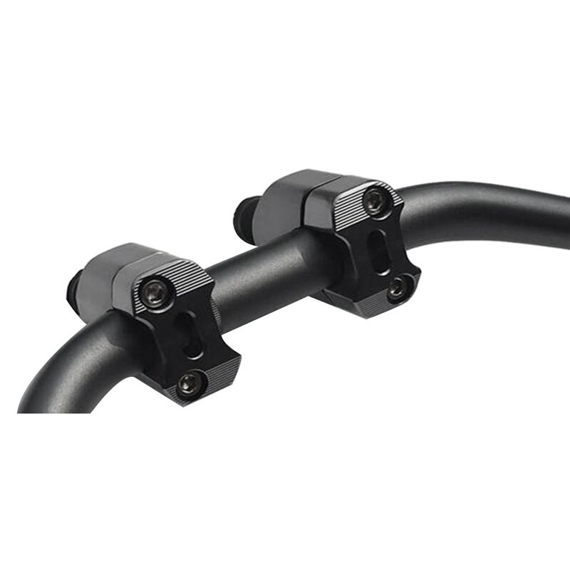 2Pcs 7/8 Inch 22mm 11/8 Inch 28mm CNC Motorcycle Handlebar Mount Riser Clamp Aluminium HandleBar Mounts Clamp Riser