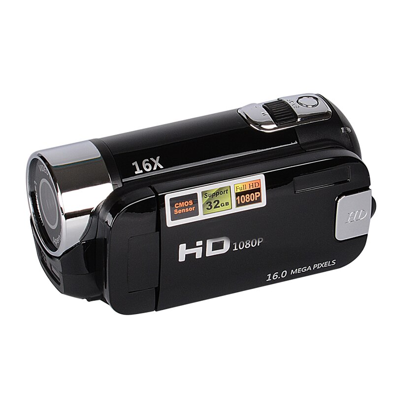 Vlog camera 1080P Full HD 16MP DV Camcorder Digital Video Camera 270 degree Rotation Screen 16X Night Shoot Zoom Digital Zoom