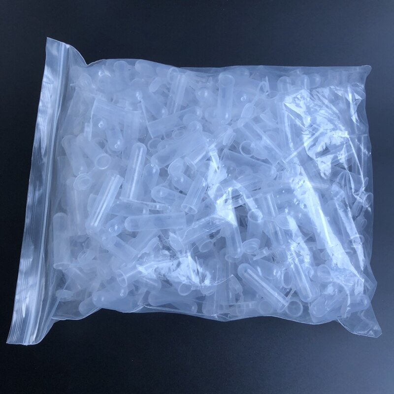 300pcs 5ml Transparent plastic centrifuge tube with scale Round-bottom centrifugal tube with gland lid in school laboratory