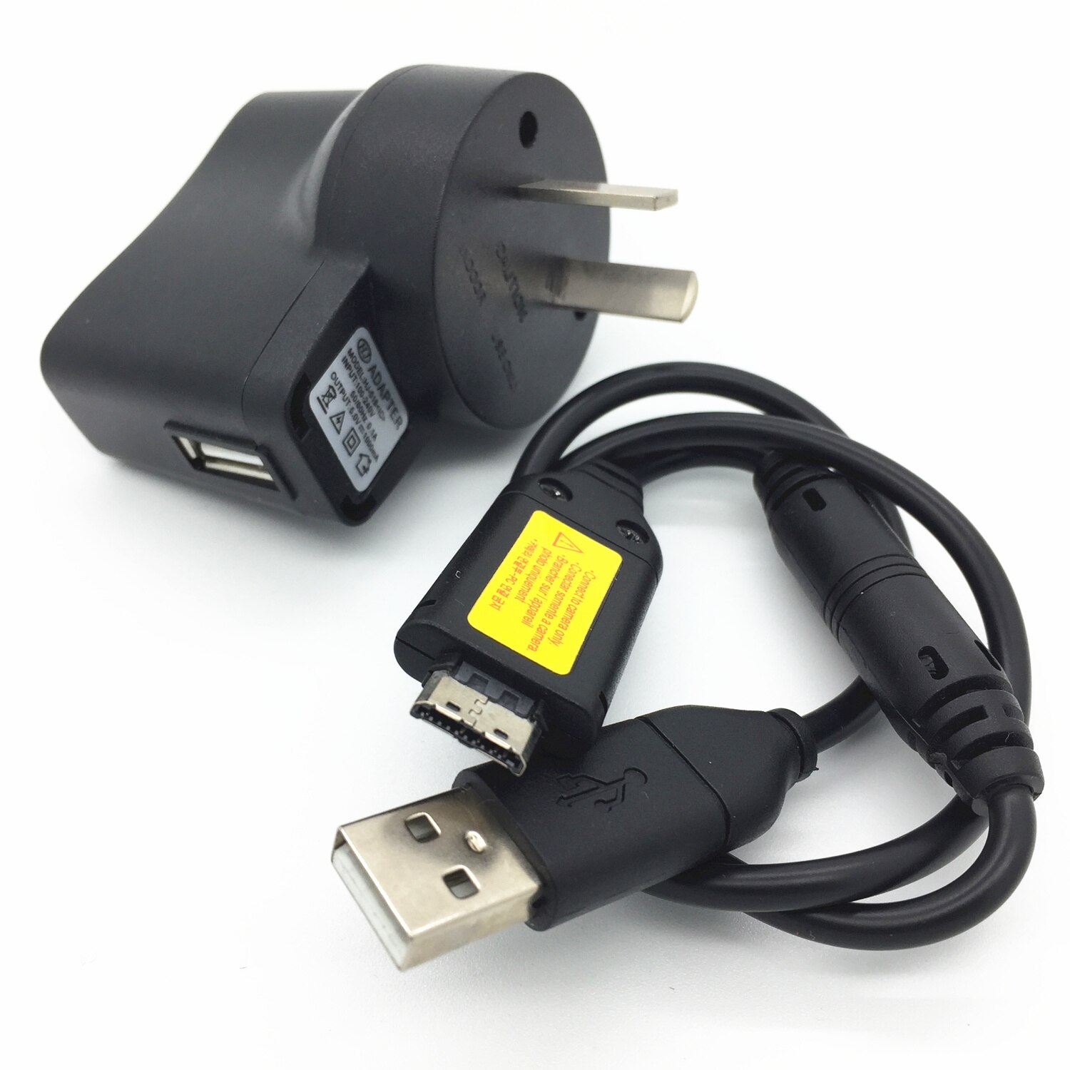 Charger USB Data Cable for Samsung SL102 SL105 SL201 SL202 SL203 SL310 SL310W SL420 SL500 SL502 SL600 SL605 SL620 SL630: AU PLUG-CABLE