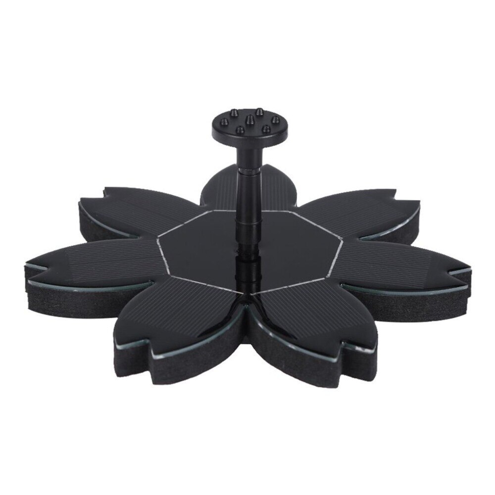 1 Innovative Flower Solar Powered Floating Fountain Water Pump for Pool Garden Pond Fish Tank Bird Baths