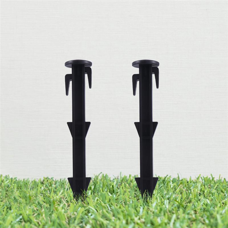 10 st 27cm/36cm nya plast tält staket tält markis fasta pinnar användbara tält spik tillbehör tält spikar