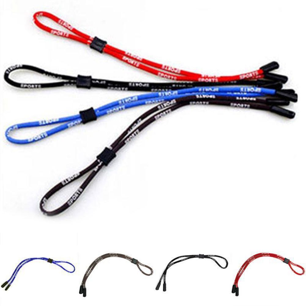 Sport justerbara solglasögon halssnöre rem glasögon glasögon string lanyard