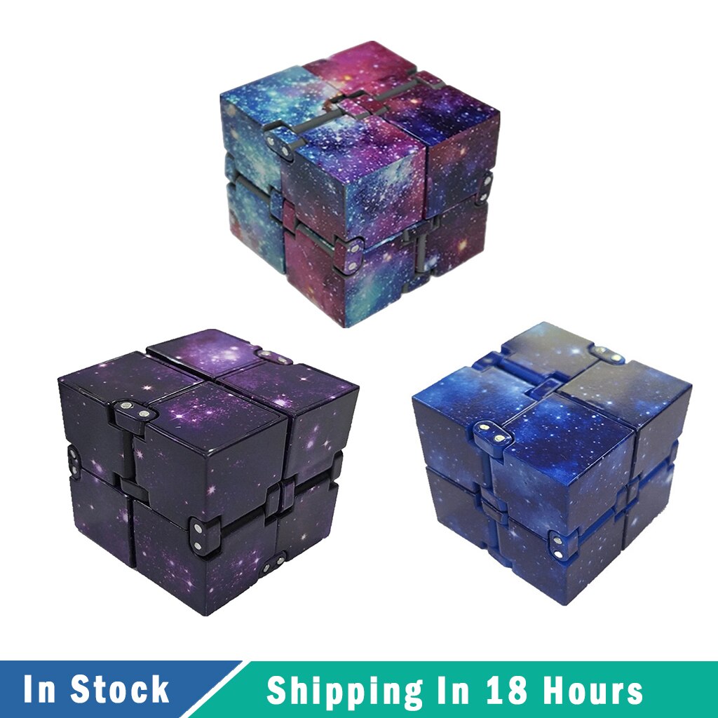 Mini Abs Infinity Cube Voor Stress 3D Puzzel Speelgoed Kinderen Volwassenen Professionele Speed Cube Angst Stress Fidget Speelgoed D14