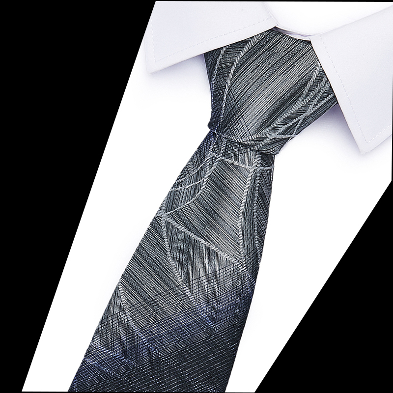 Luxury Classic Neckties Classic Men's Wedding Ties Jacquard Woven 100% Silk 6cm Men Neck Ties