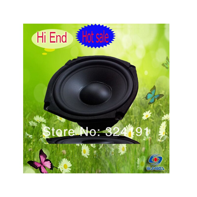 Hifi End KTV Speaker box Car Audio Midrange Speaker 5.25 inch Home System Component Full Range Louder Speakers