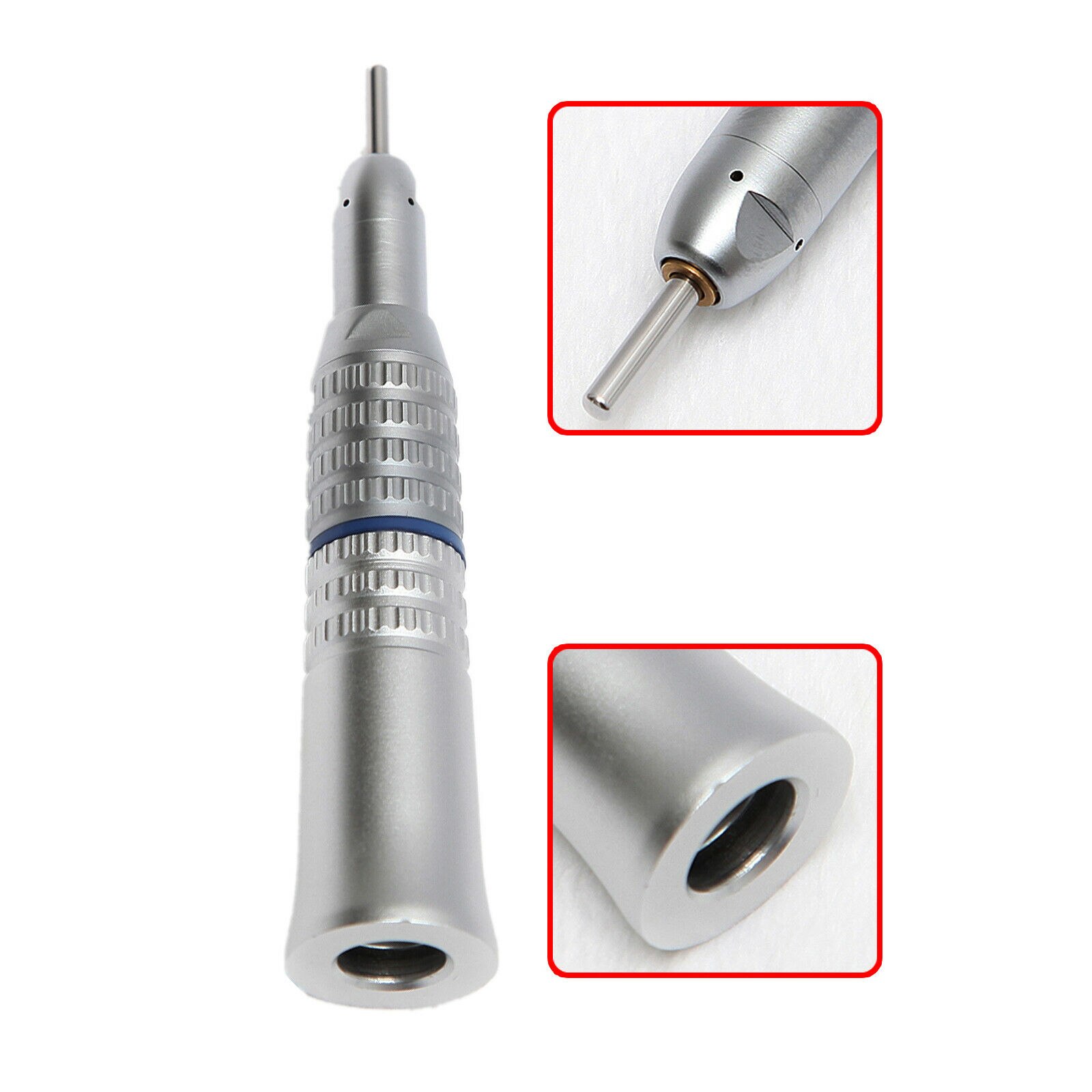 Dental Lab E-TYPE micromotor polish hand piece with contra angle & straight handpiece SEAYANG MARATHON 3 + Electric Motor: straight handpiece