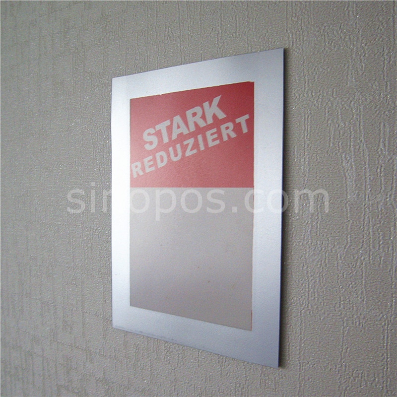 A4 Magnetische Poster Houder, label teken banner adhesive houder fotolijst polish aankondiging muur reclame display hangers