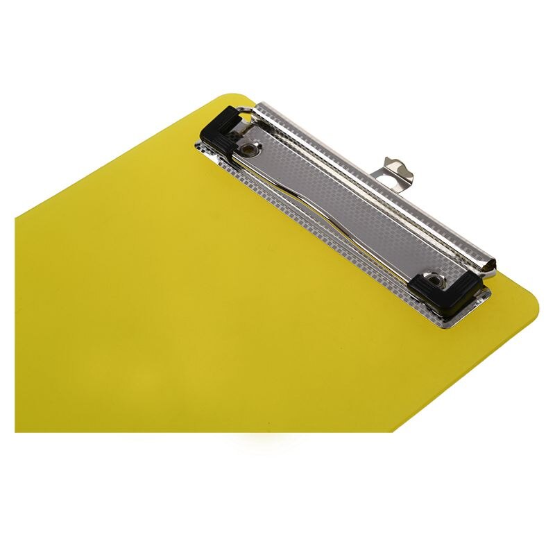HUAYANG A6 Klembord, 8 stuks, mini van hout, klembord, set van 102 x 230 mm, schrijfbord met metalen clips, klembord voor notities, waardebonnen, rekeningen, schilderen