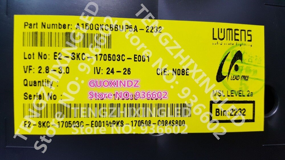 For SAMSUNG LED LCD Backlight TV Application LED Backlight Edge LED Series 0.7W 3V 7032 Cool white A150GKCBBUP5A