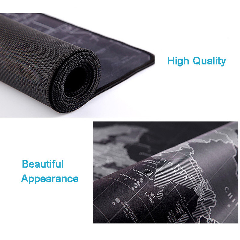 Old World Map Mouse Pad gamer Mousepad Large Size Pad for Mouse Notebook Computer Locking Edge Gaming Mouse Mats