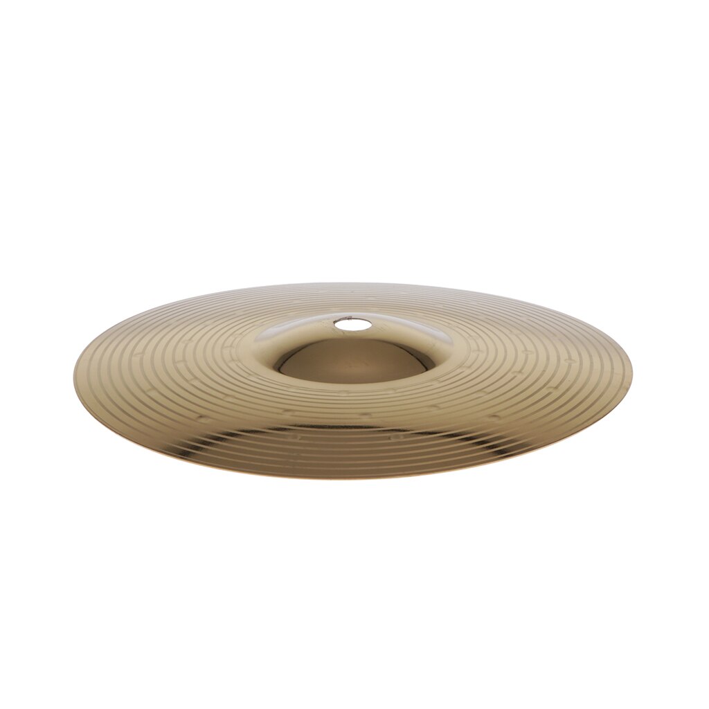 Cymbales dorées exquises pour batterie de Jazz Splash Crash, Kit de pièces