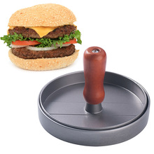 Aluminium Burger Druk Hamburger Maker Voor Gevulde Hamburgers, sliders En Pond Pasteitjes Non-stick Patty Mold Bbq Grill Accessoires