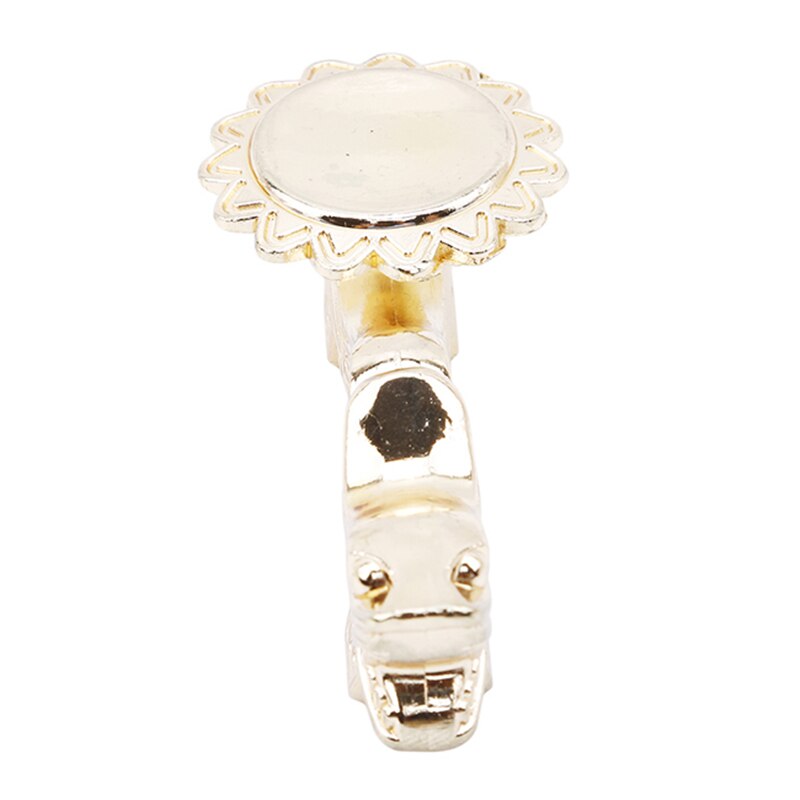 Metal Dragon Vorm Eetstokjes Houder Chinese Traditionele Goud Eetstokjes Rack Frame Rest Stand Craft Tafel Decoratie