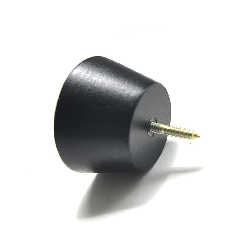 Solid Wood Hook Round Simple Wooden Plug Wall Coat Hat Hook Log Wood Hook Log Color