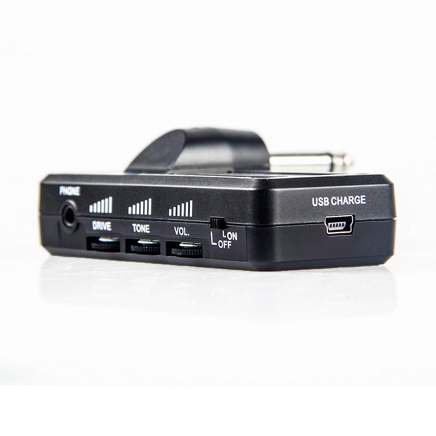 VITOOS PLEXI GELUID Mini Pocket Amp Versterker Micro Hoofdtelefoon Gitaar Stereo Amp Versterker met gratis Splitter Plug USB