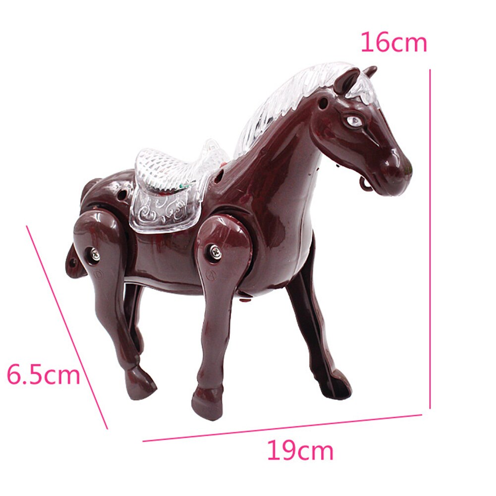 Leuke Beeldje Slang Modle Speelgoed Voor Kinderen Elektrische Wandelen Musical Led Knippert Poy Met Leiband Miniaturen Beeldjes Kids