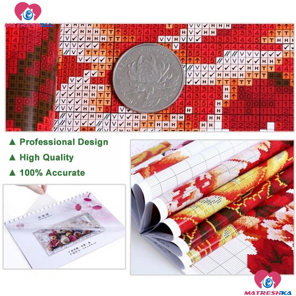 Diy perlen stickerei freundlicher perle kreuz stich stickerei perlen Dekor perlen kreuz stich gedruckt leinwand borduren erfüllt kralen