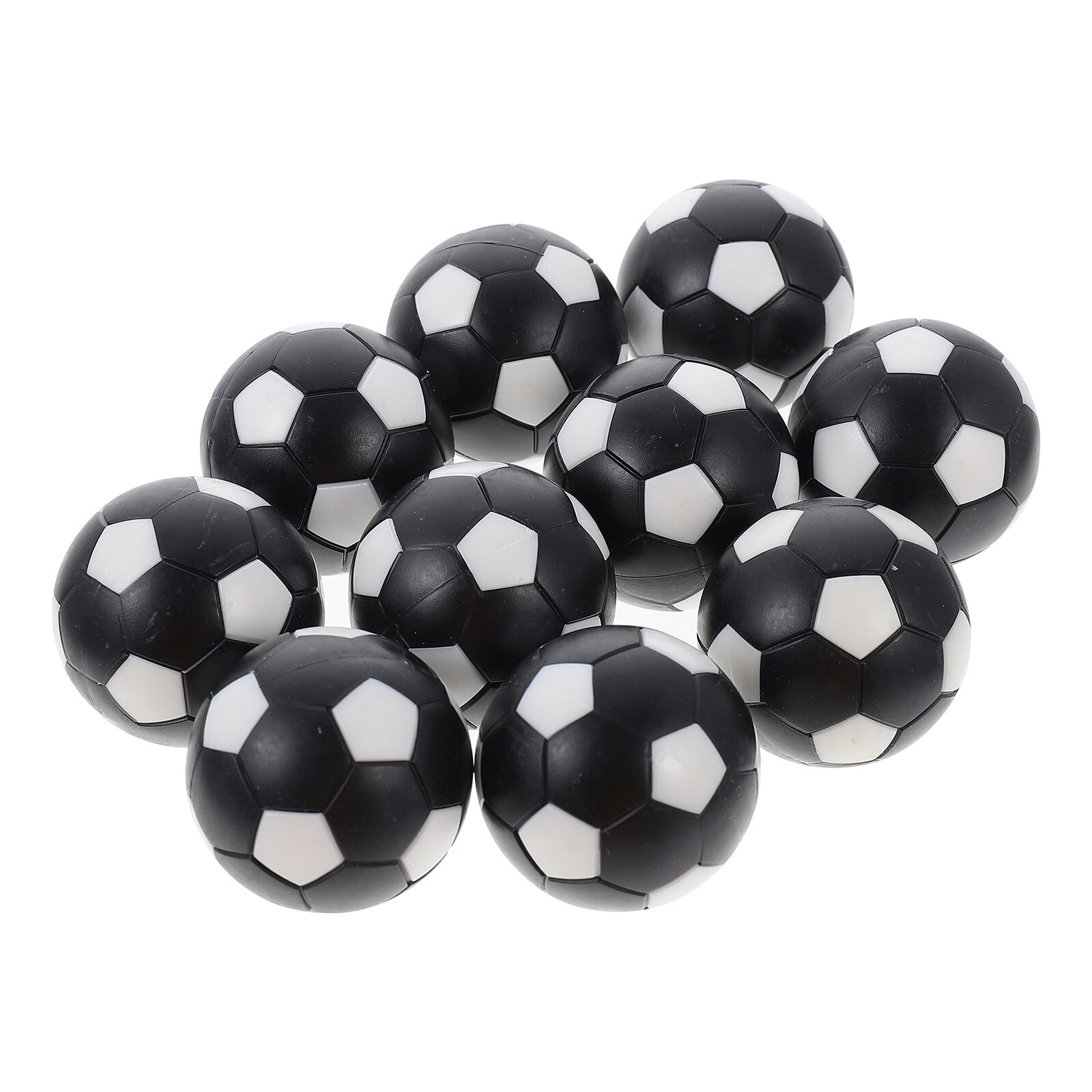 10 stück tischfußbälle, mini-tischbälle, desktop-fußballmaschine, fußballspielzeug
