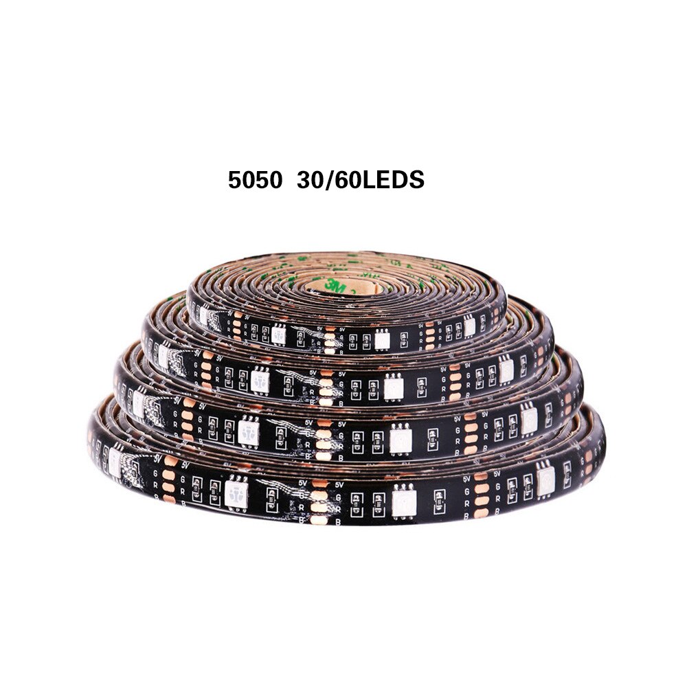 DC 5V SMD5050 GRB LED Strip Licht 30 Leds/m Flexibele LED Tape met Mini WiFi Bluetooth USB controle Led Lint voor TV Backlight